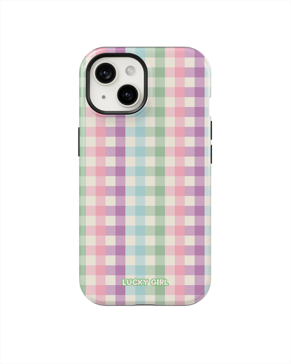 Pastel Gingham Phone Case