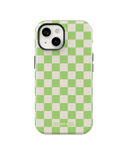 Katydid Checkers II Phone Case