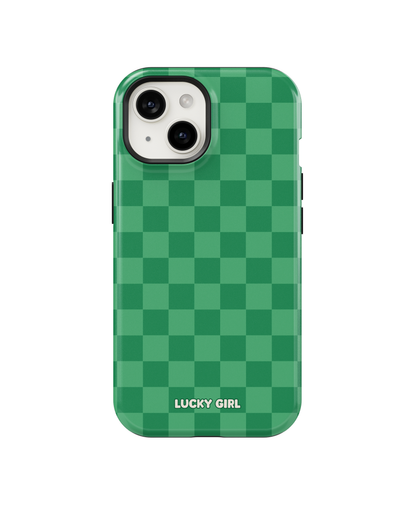 Emerald City Checkers Phone Case
