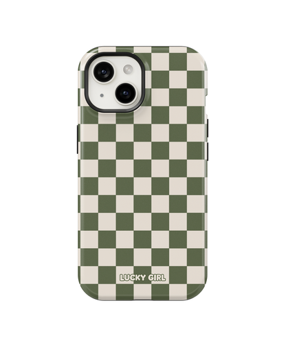 Moss Checkers II Phone Case