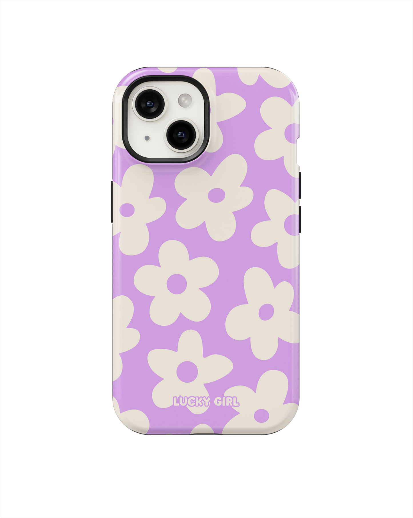 Lavender Big Blooms Phone Case