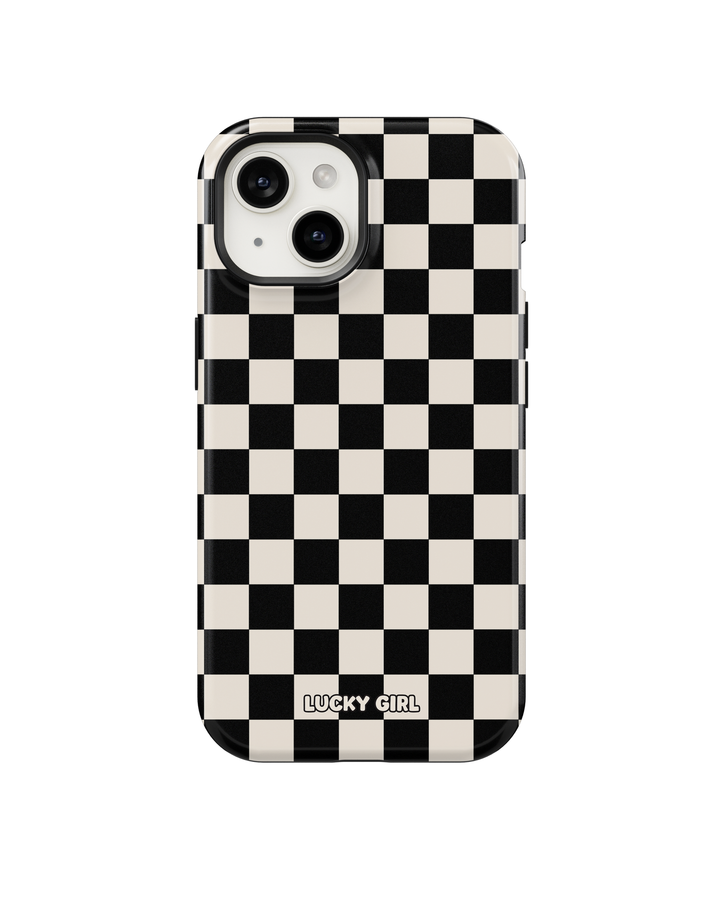 Onyx Checkers II Phone Case
