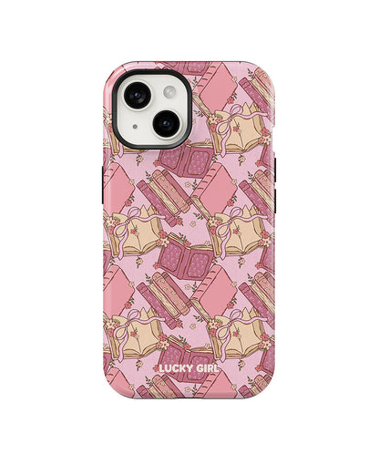 Pink Prose Phone Case