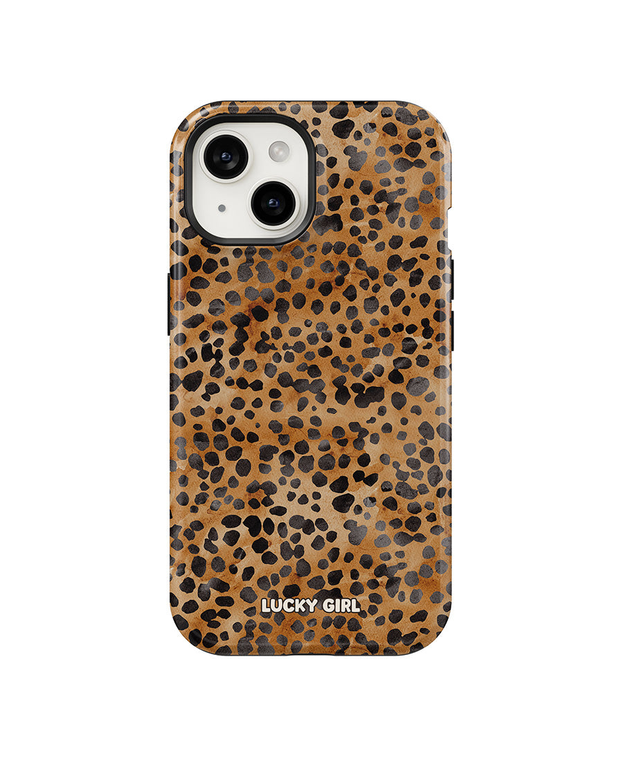 Amber Cheetah Phone Case