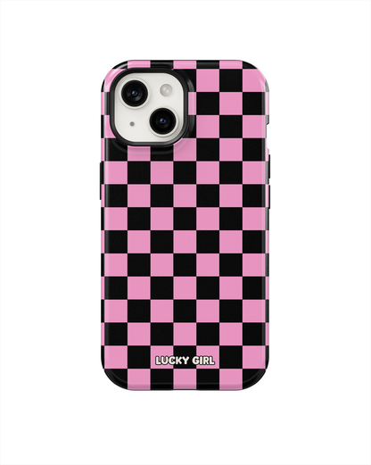 Bubblegum Checkers Phone Case