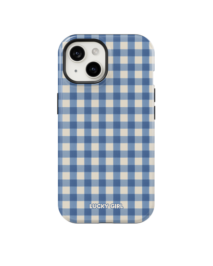 Blueberry Gingham Phone Case
