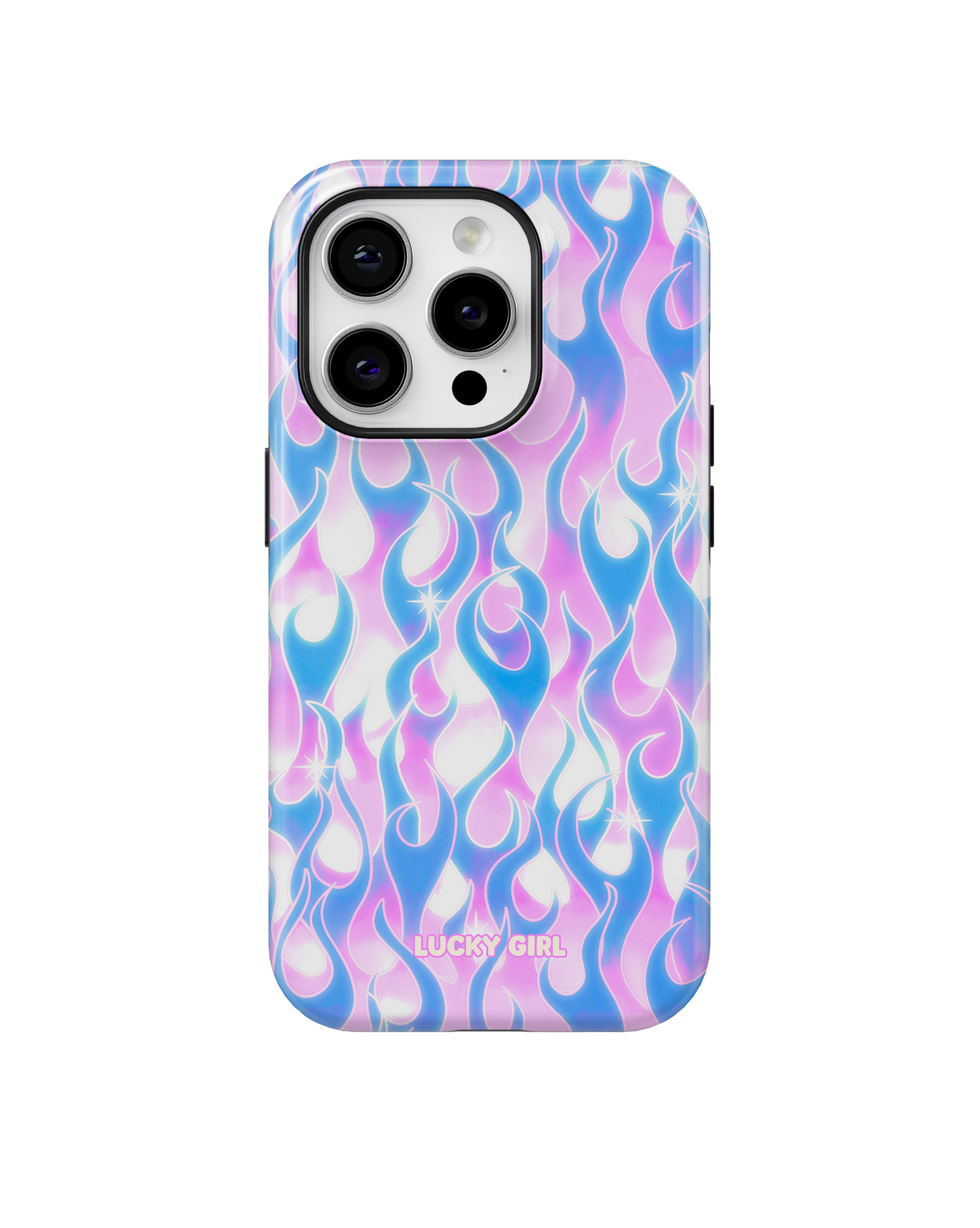 Ultraviolet Flames Phone Case