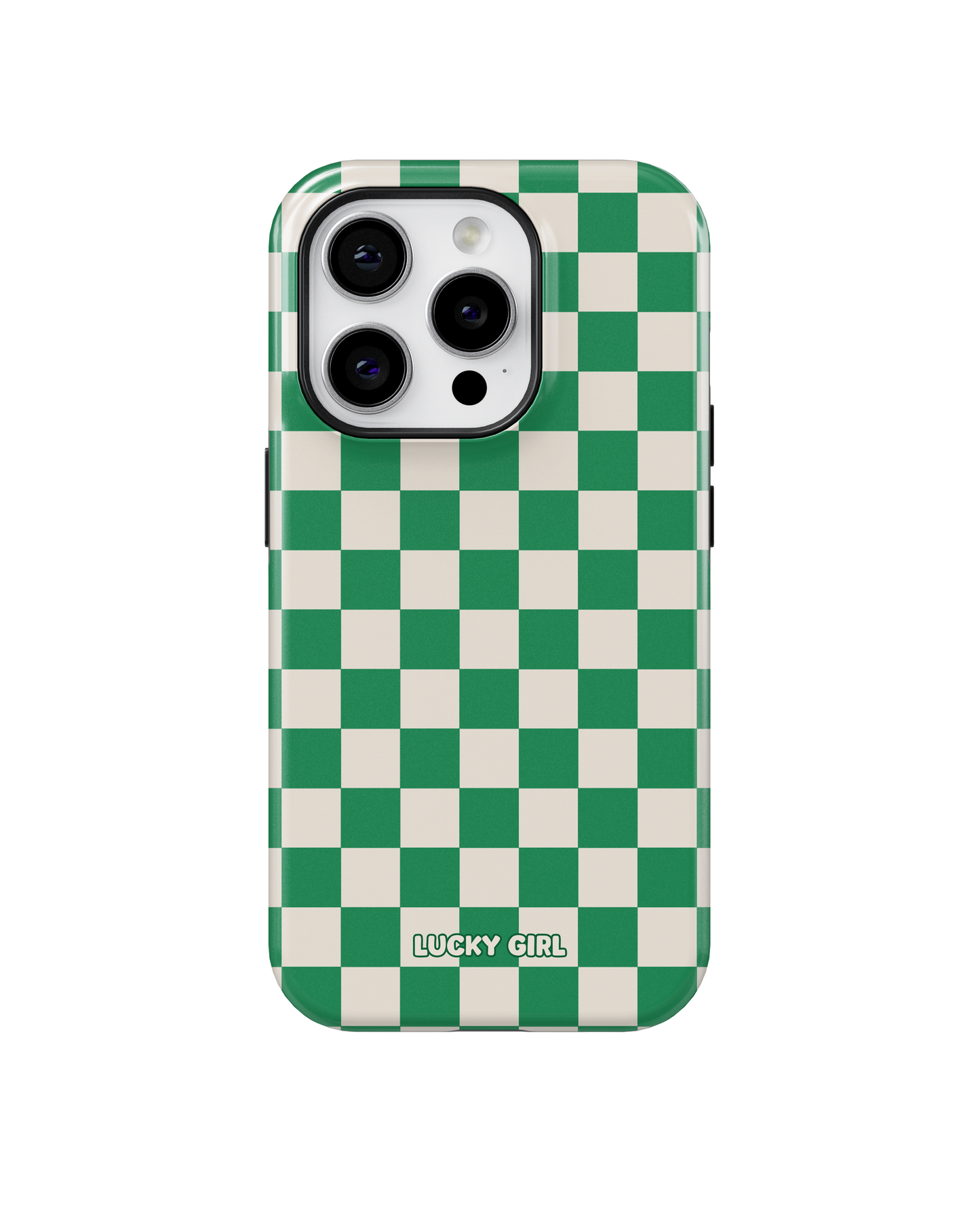 Emerald City Checkers II Phone Case
