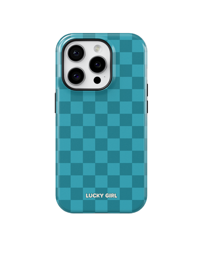 Mermaid Jewel Checkers Phone Case