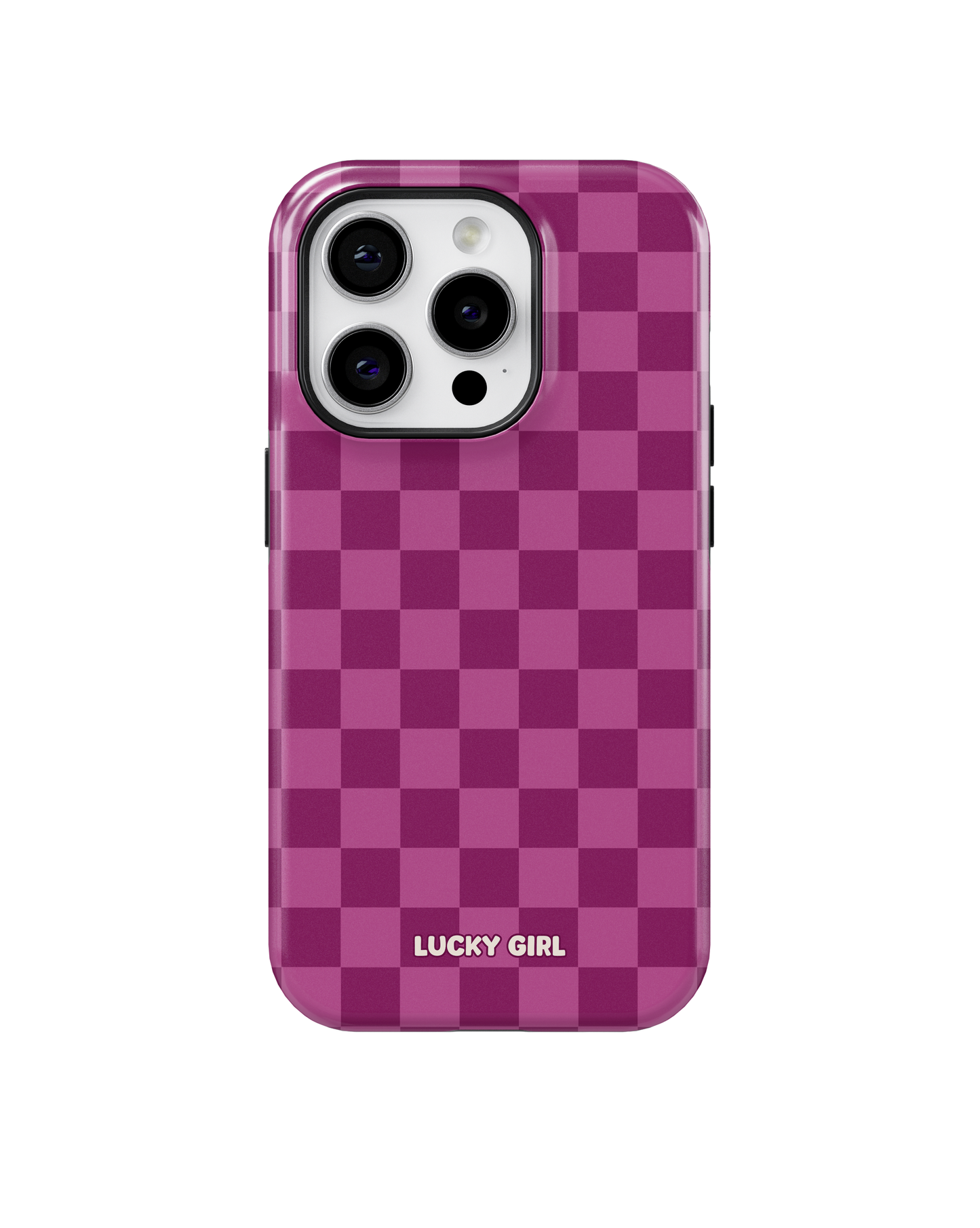 Velvet Checkers Phone Case