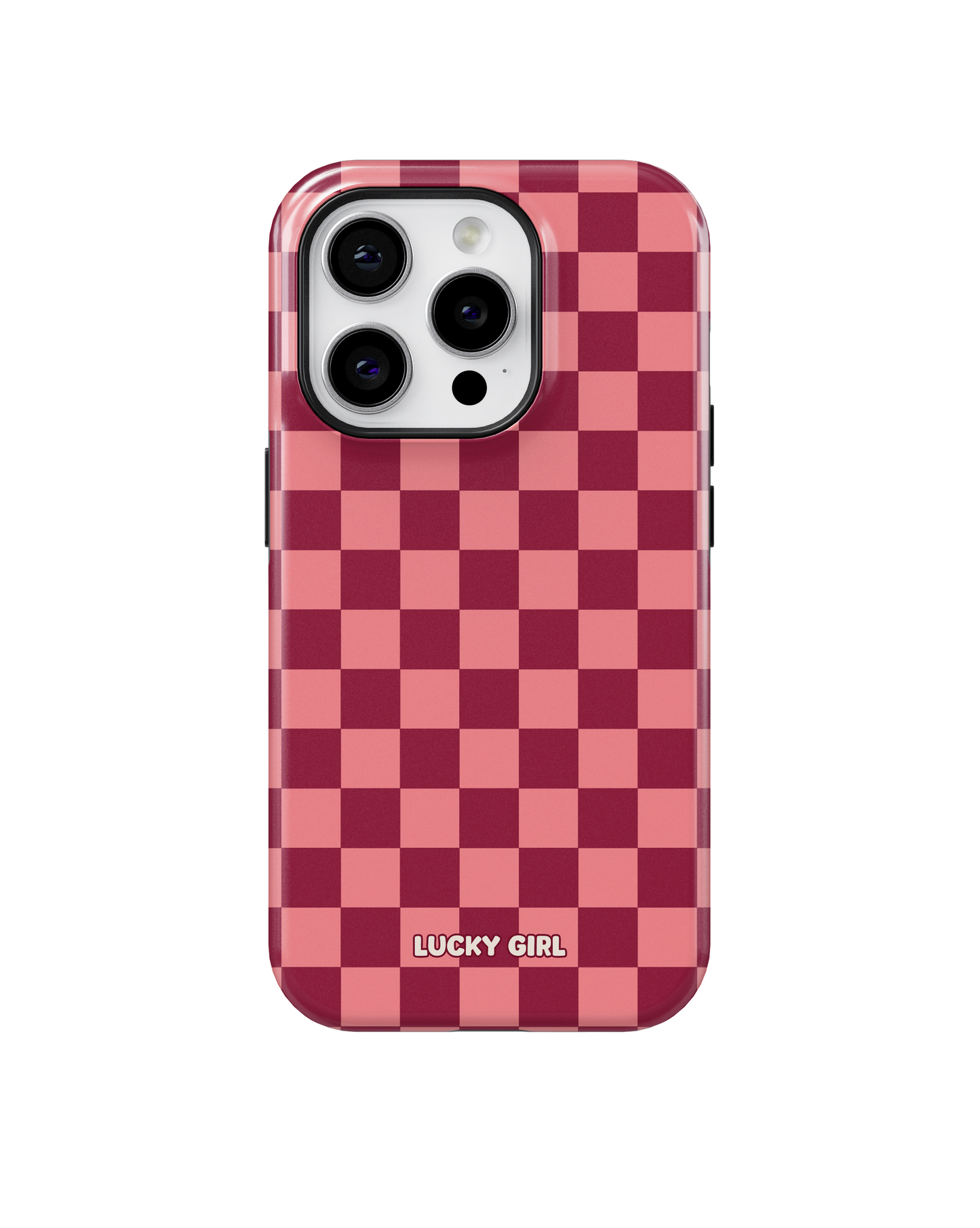 Love Checkers Phone Case