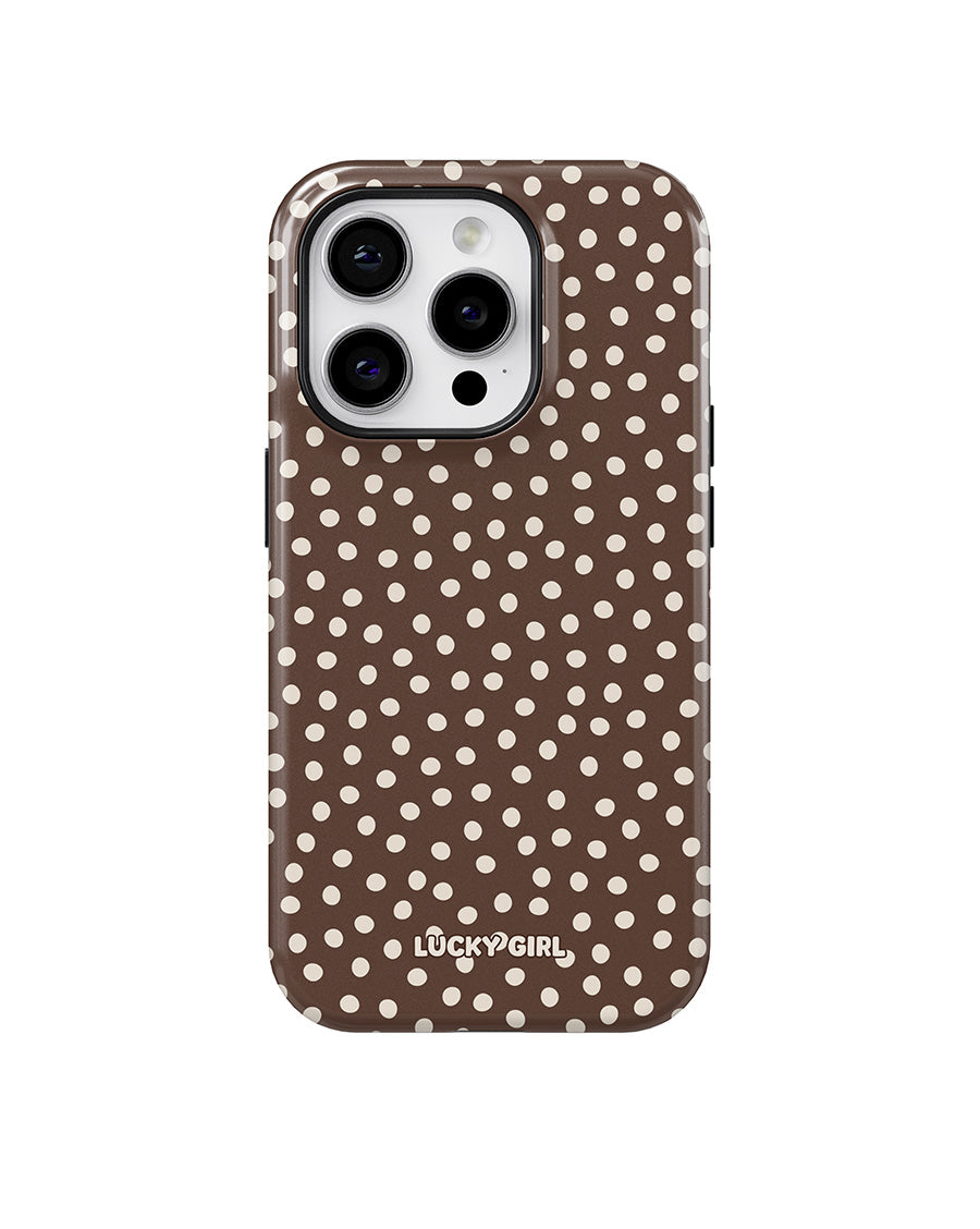 Espresso Dots Phone Case