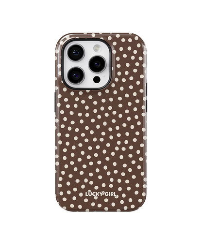 Espresso Dots Phone Case