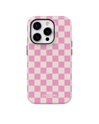 Bubblegum Checkers II Phone Case