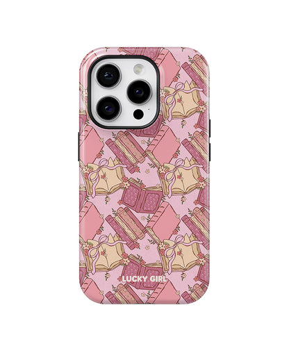 Pink Prose Phone Case