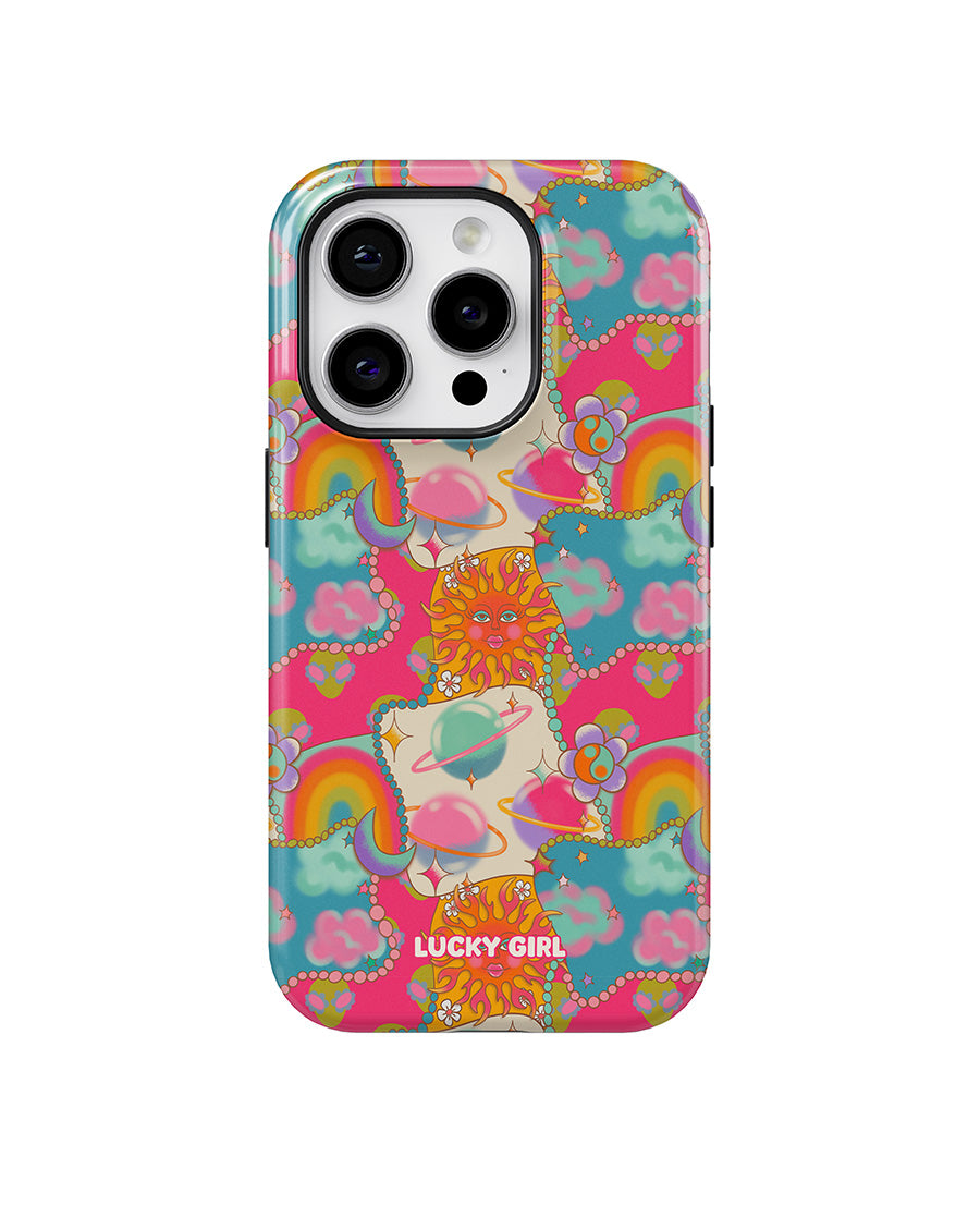 Neon Cosmos Phone Case