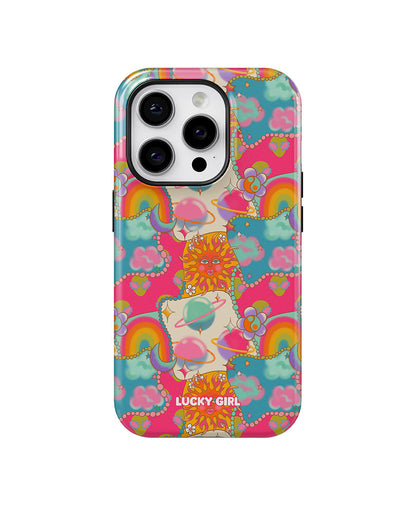 Neon Cosmos Phone Case