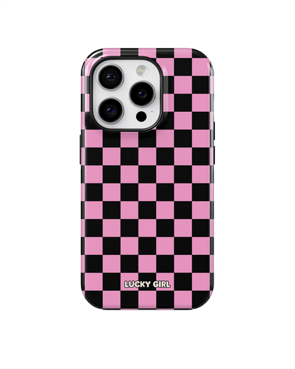 Bubblegum Checkers Phone Case