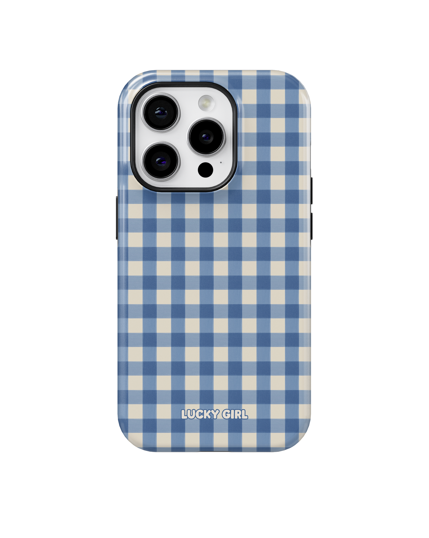 Blueberry Gingham Phone Case