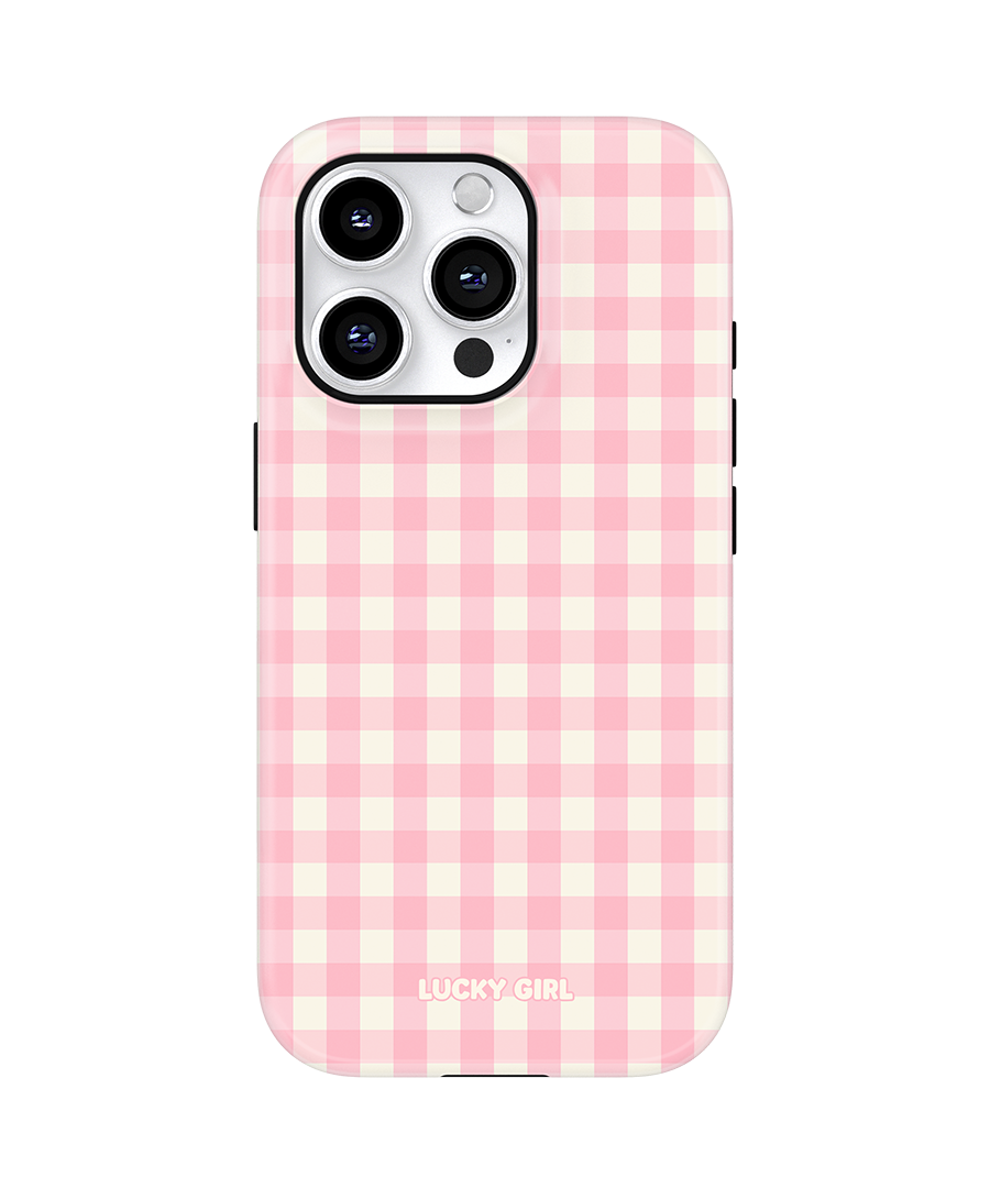 Cupcake Gingham Phone Case