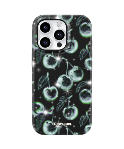 Chrome Cherries Phone Case