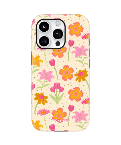 Polka Petals Phone Case