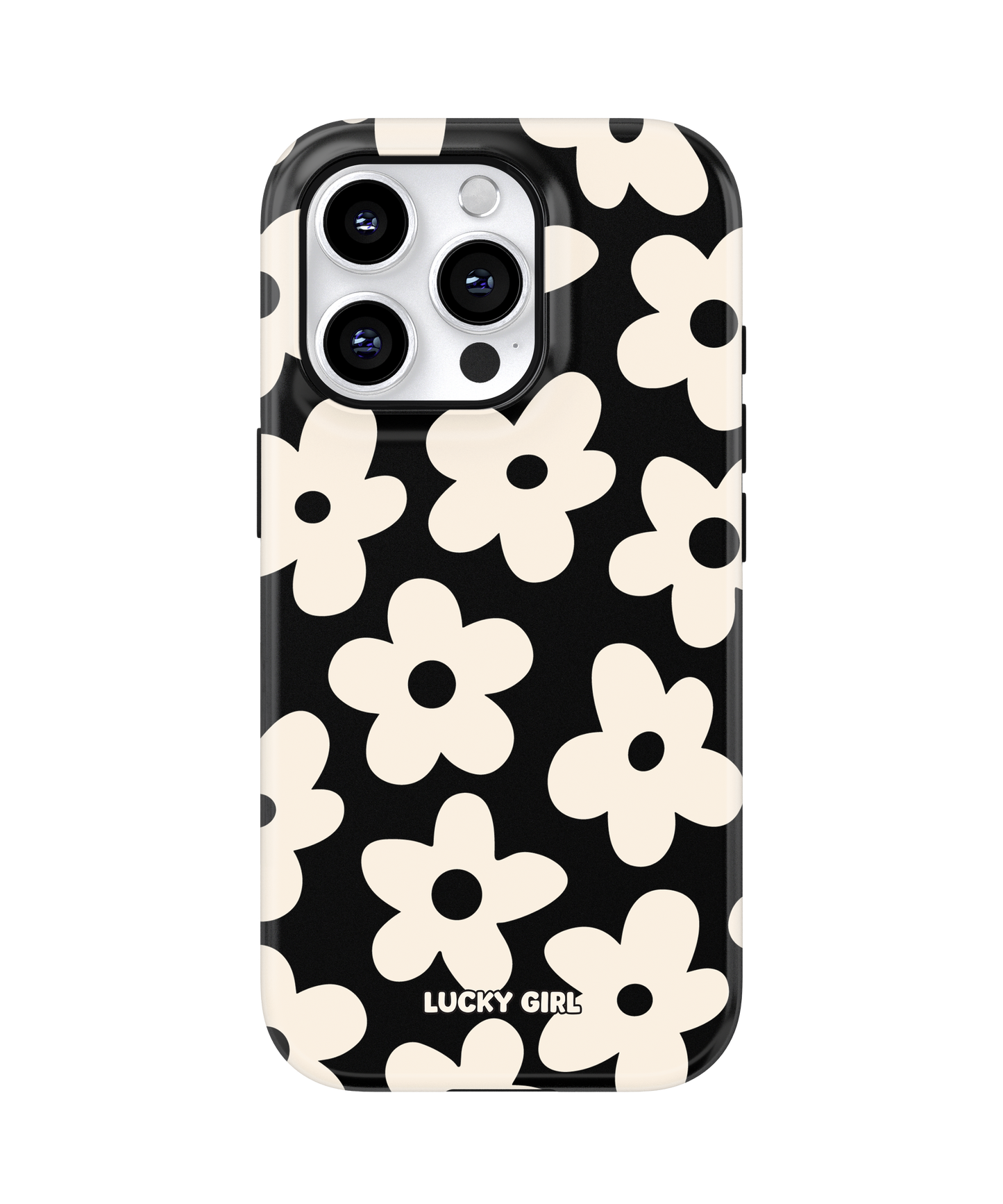 Onyx Big Blooms Phone Case