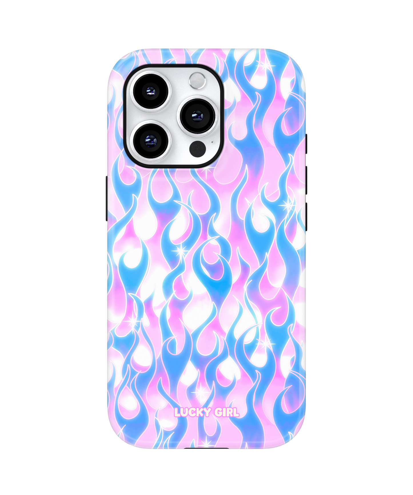 Ultraviolet Flames Phone Case