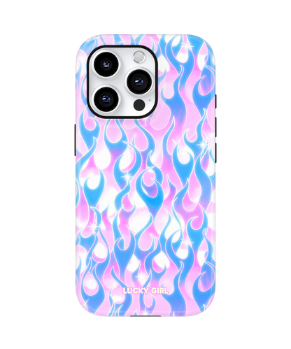 Ultraviolet Flames Phone Case