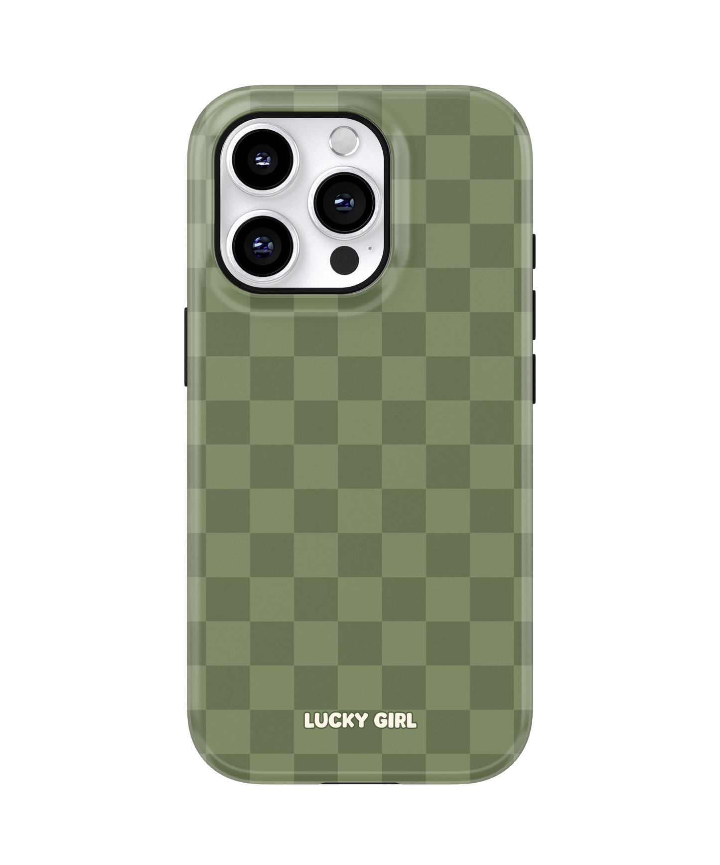 Moss Checkers Phone Case