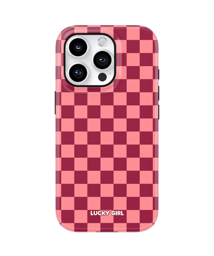 Love Checkers Phone Case