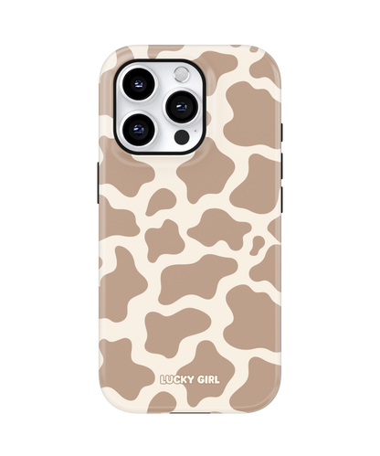 Chestnut Cow Print Phone Case