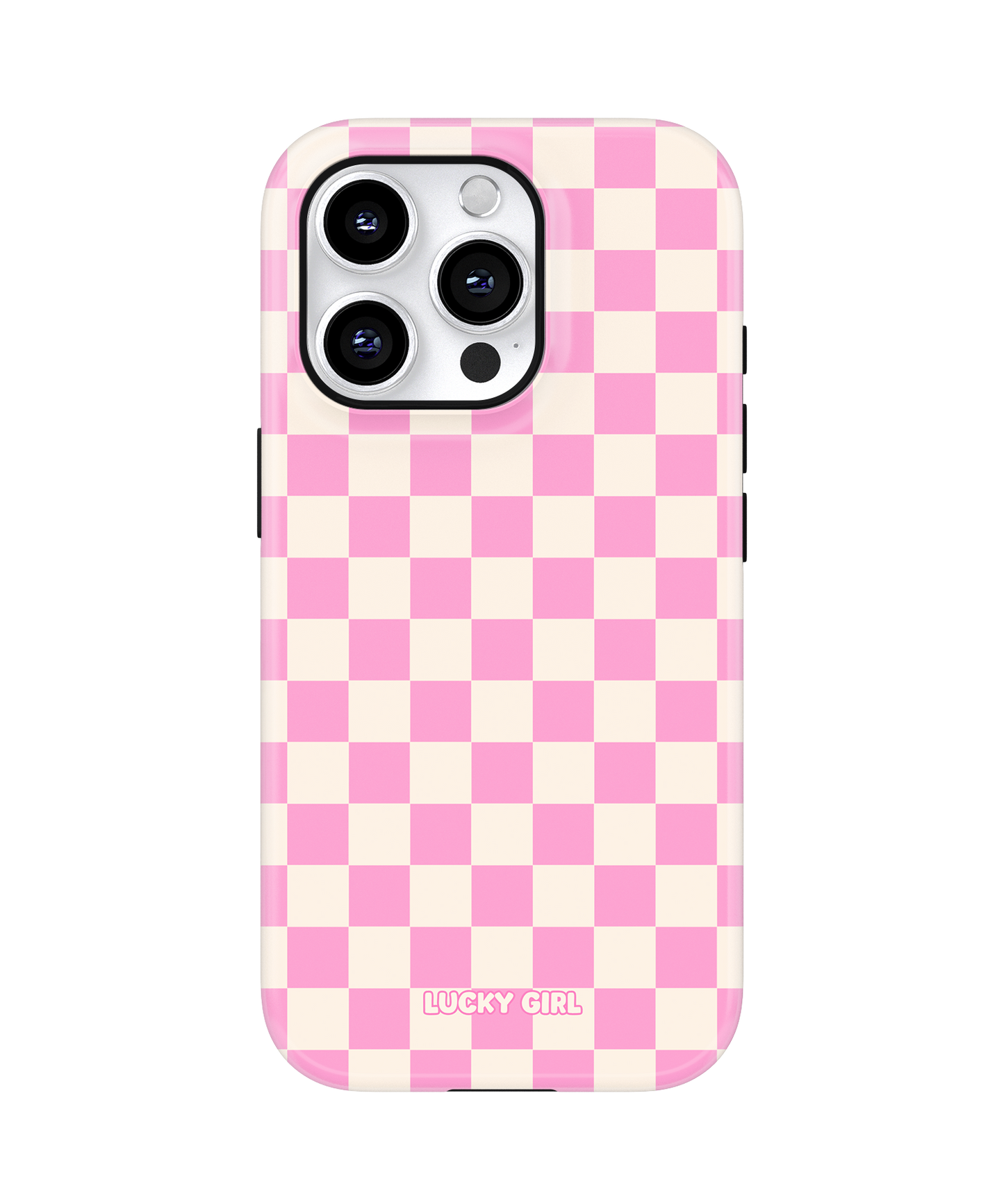 Bubblegum Checkers II Phone Case