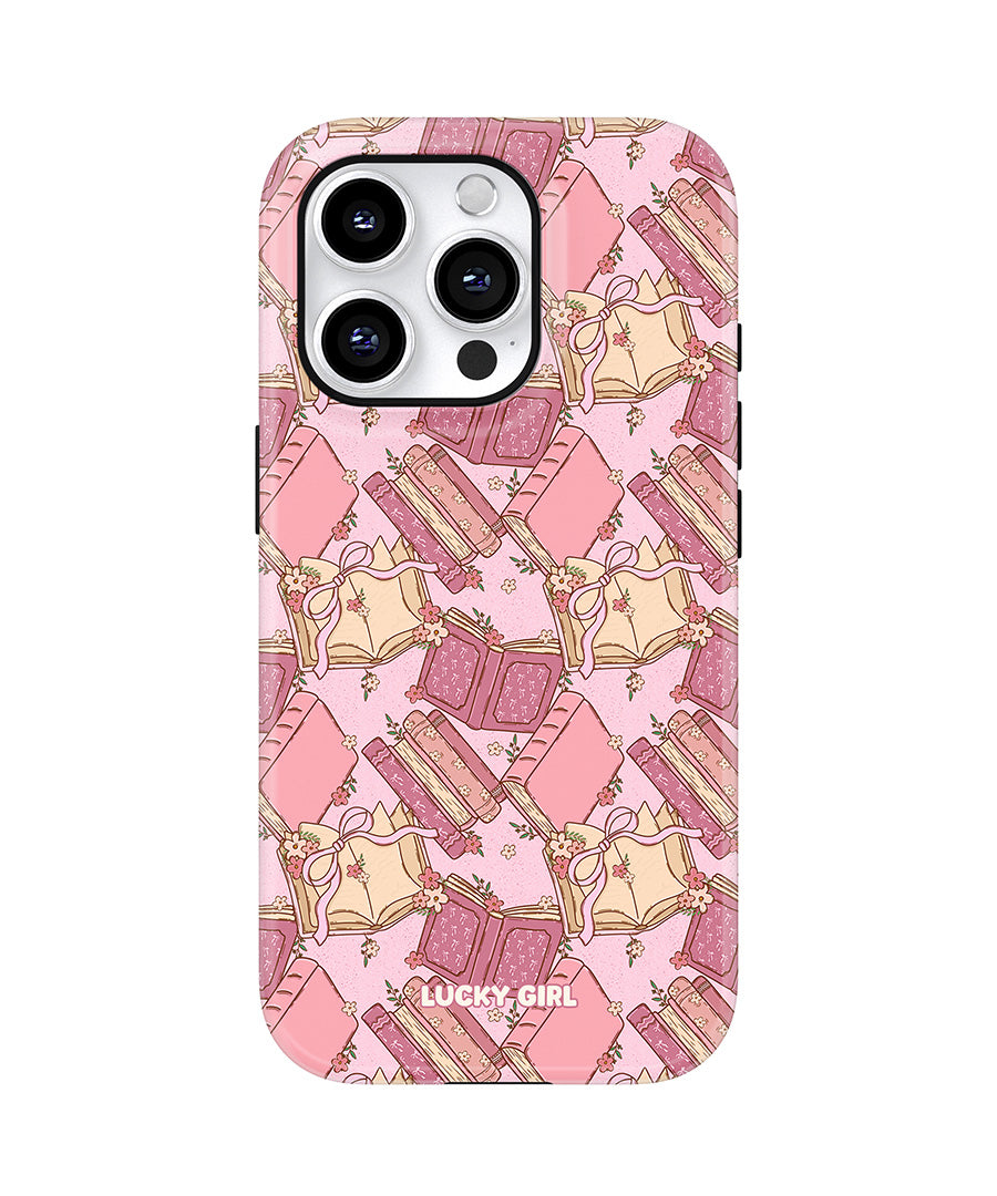 Pink Prose Phone Case