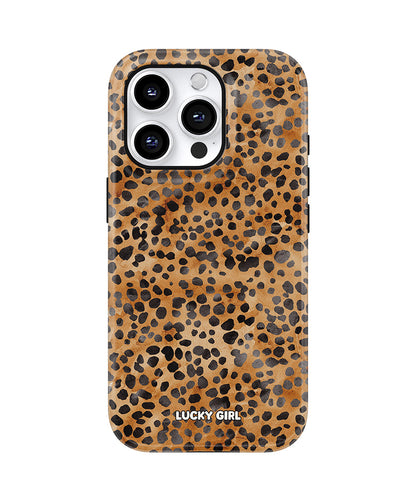 Amber Cheetah Phone Case