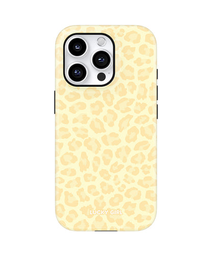 Banana Whispers Leopard Phone Case