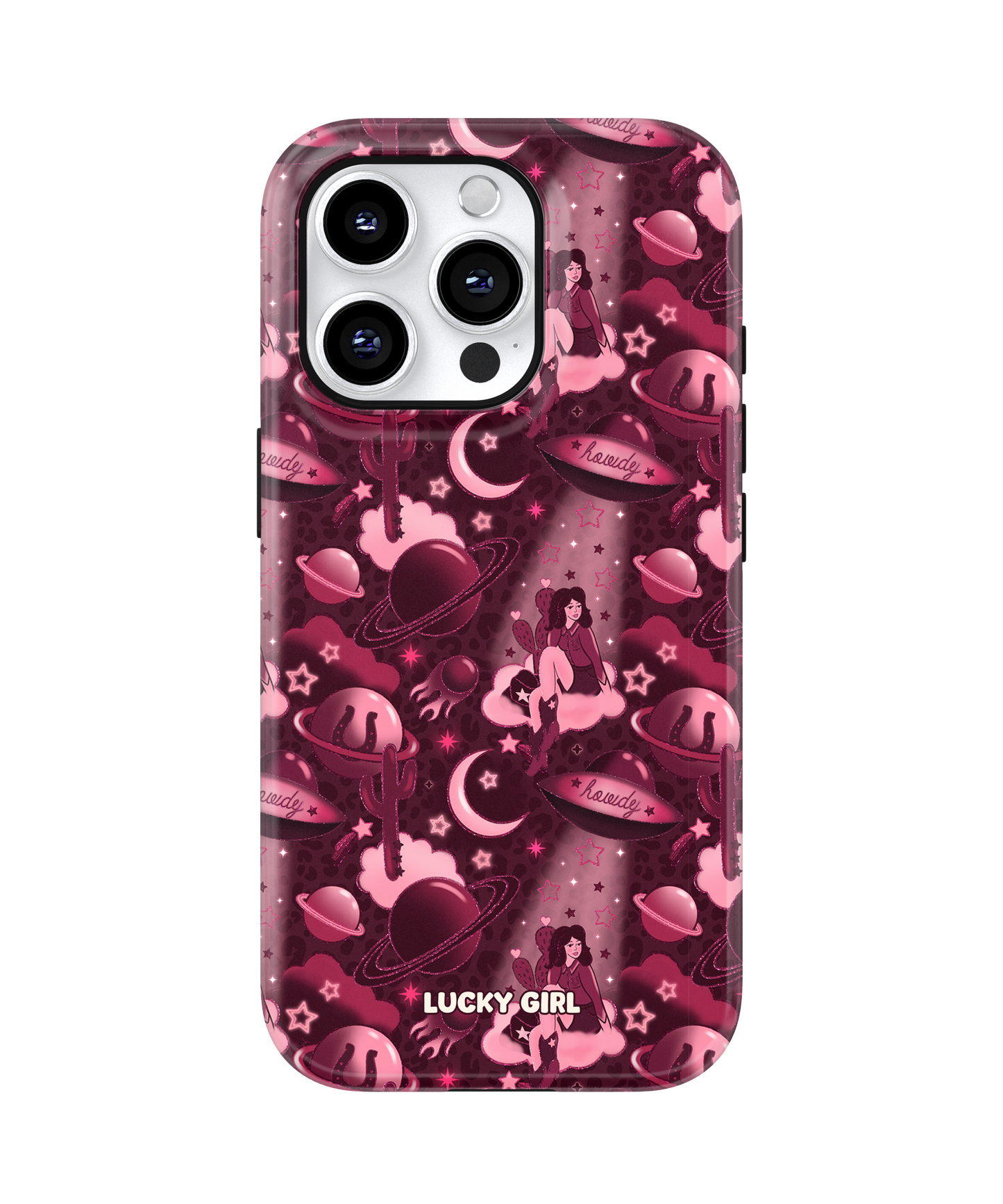 Cosmic Cowgirl Phone Case