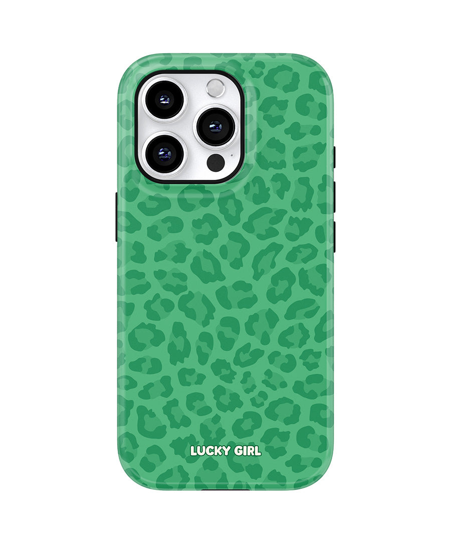 Emerald City Leopard Phone Case