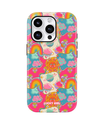 Neon Cosmos Phone Case