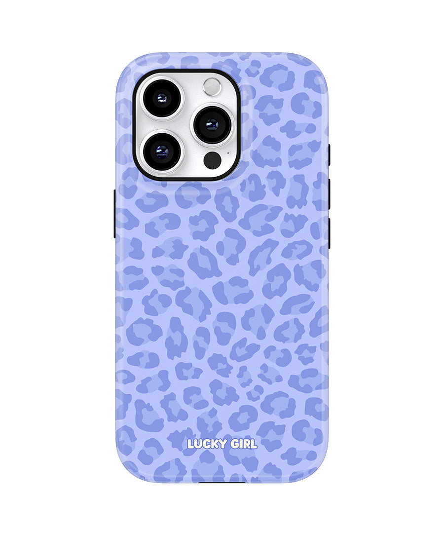 Bluebell Leopard Phone Case