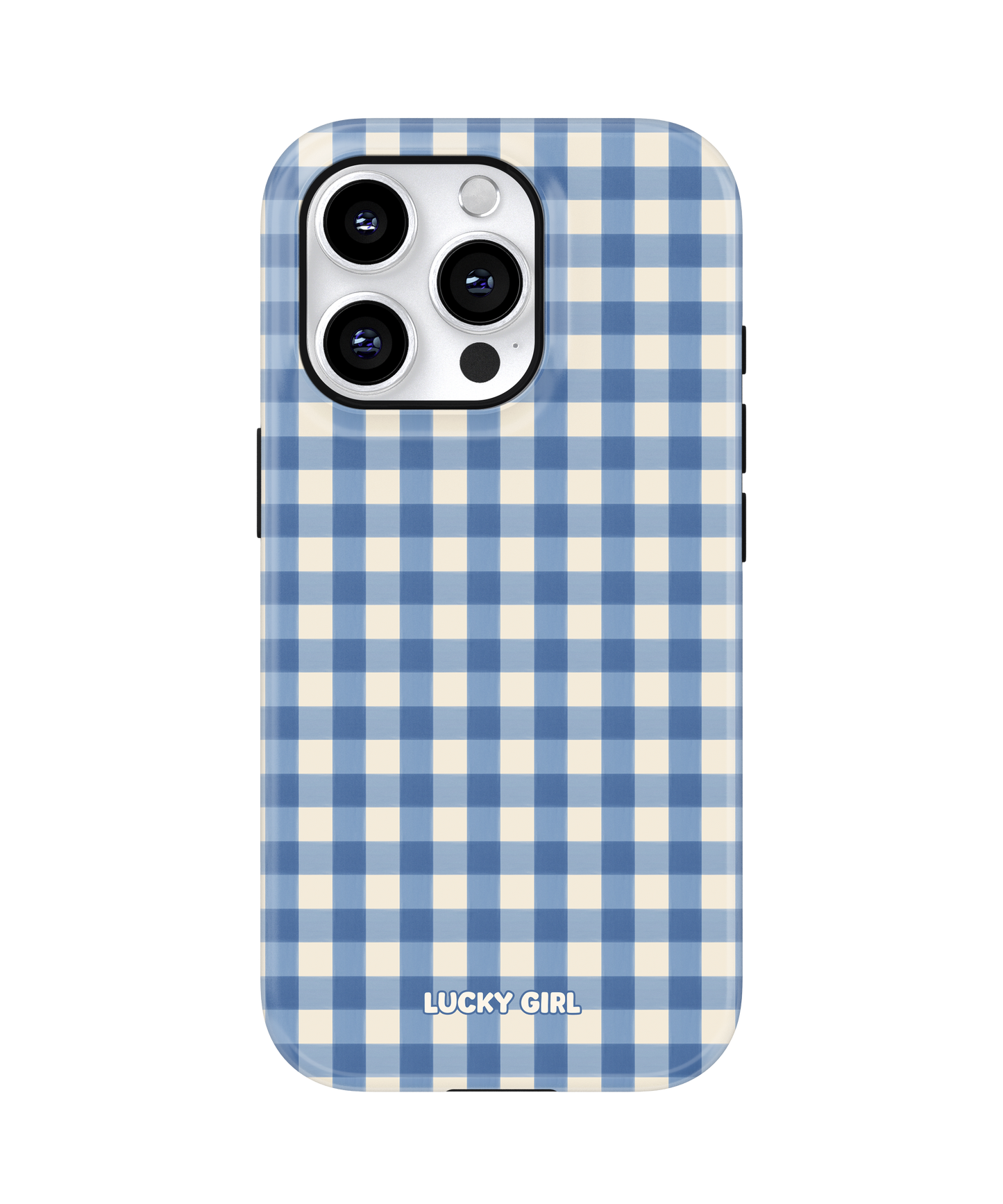 Blueberry Gingham Phone Case