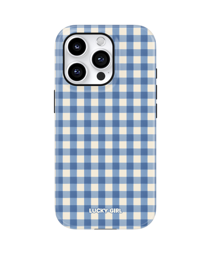 Blueberry Gingham Phone Case