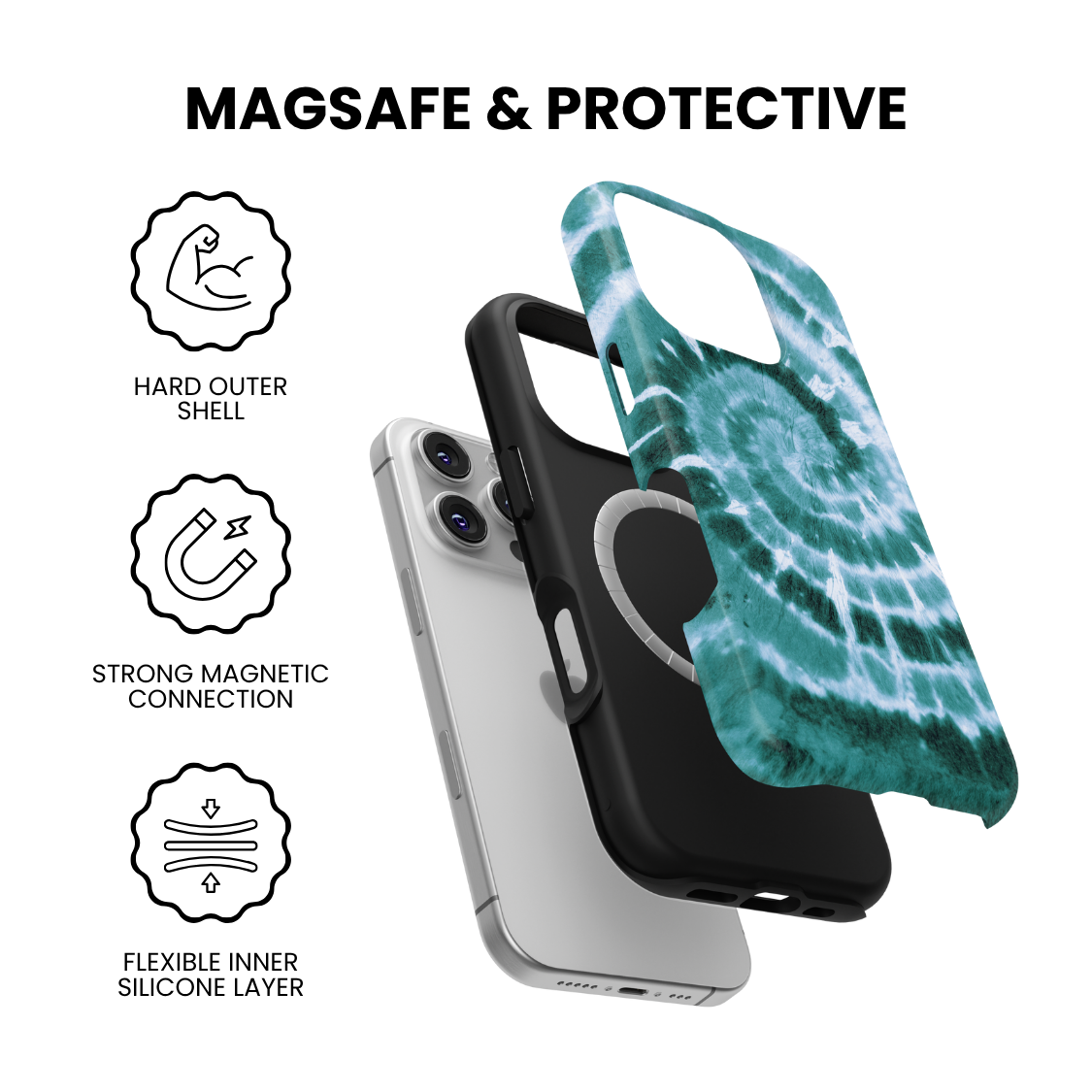 Tidal Twist MagSafe Phone Case