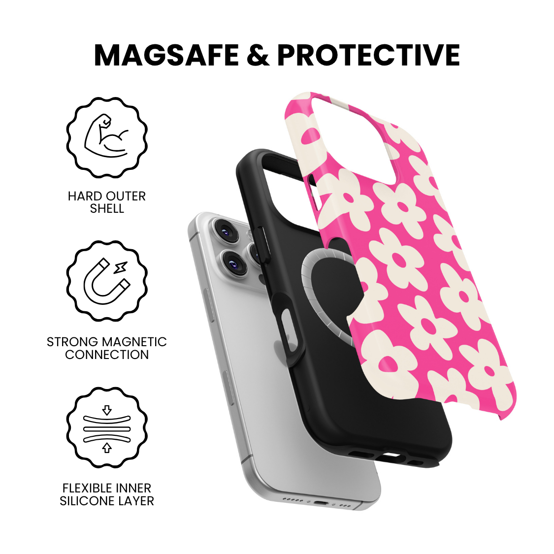It Girl Big Blooms MagSafe Phone Case