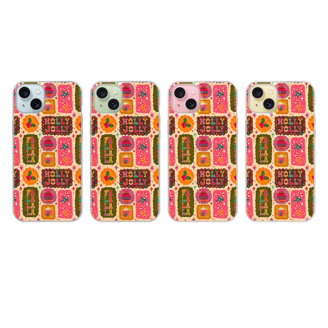 Christmas Cheer Clear Case Insert