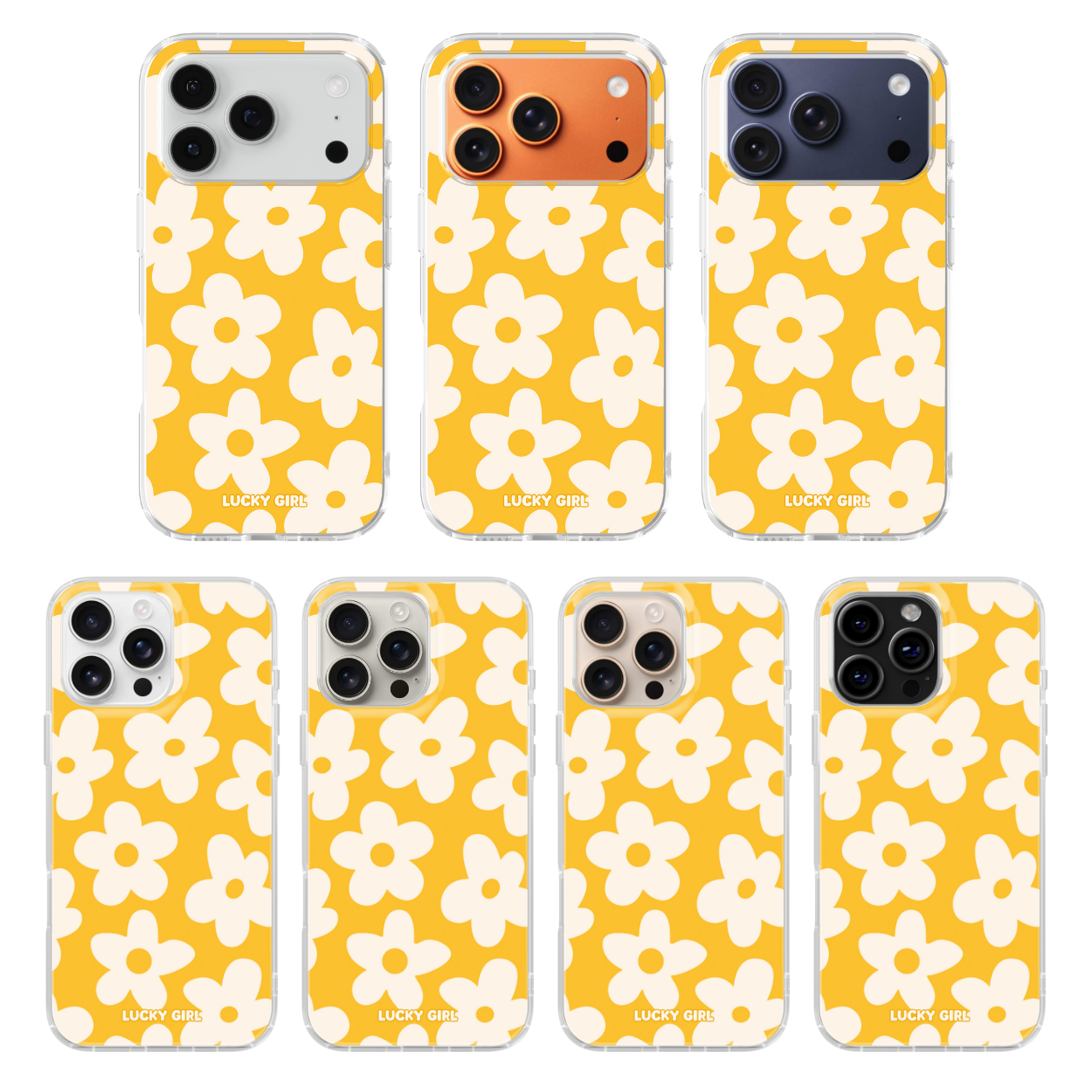 Sunny Big Blooms Clear Case Insert