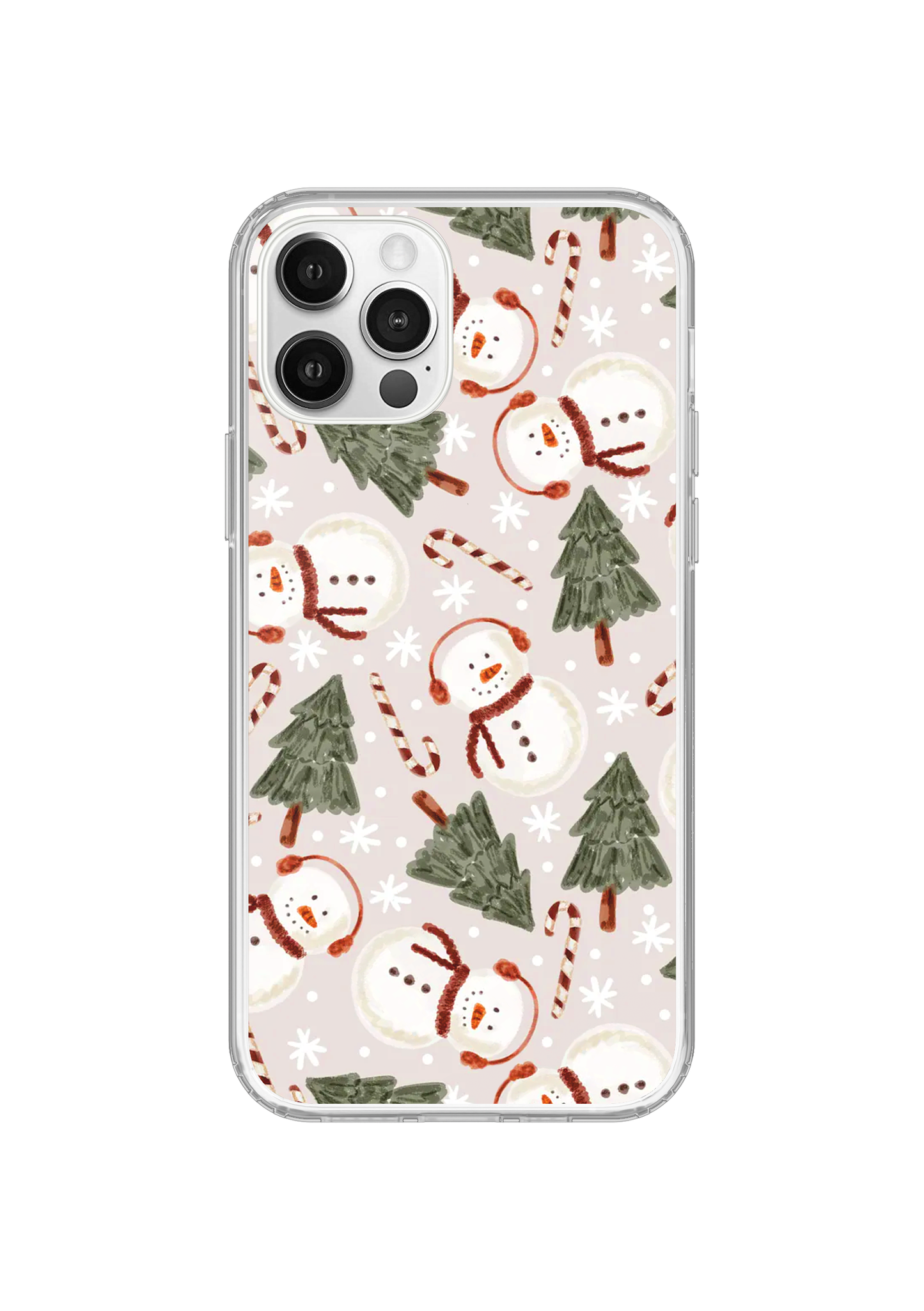 Snow Day Clear Case Insert