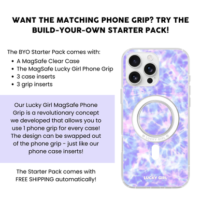 Periwinkle Prism Clear Case Insert