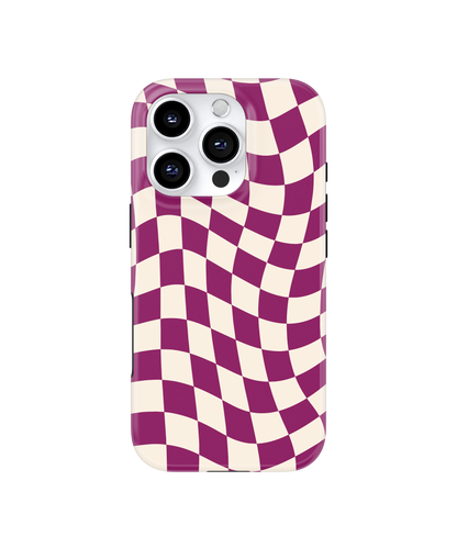 Velvet Wavy Checkers II MagSafe Phone Case