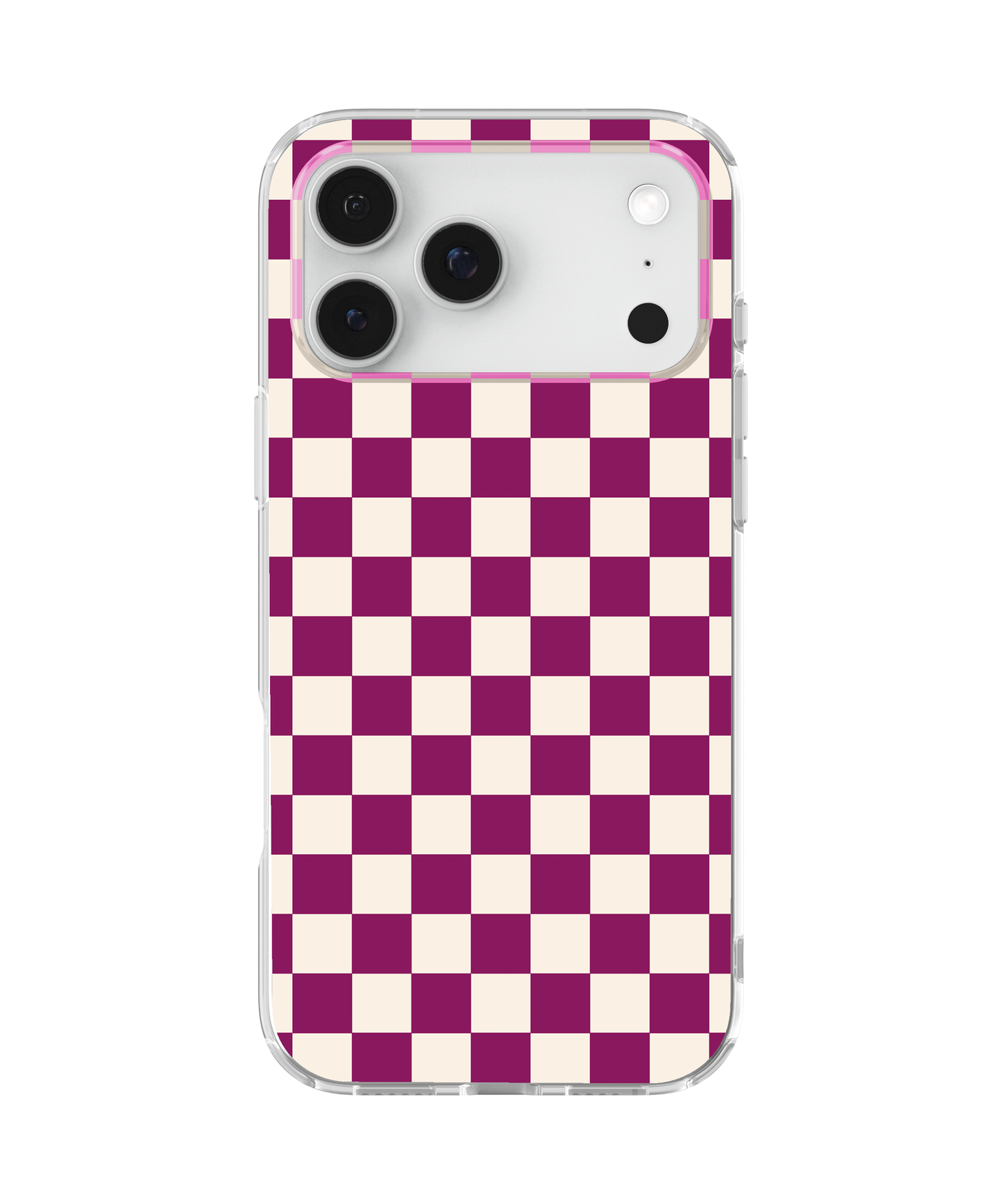 Velvet Checkers II Clear Case Insert